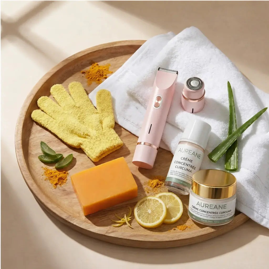 Pack Rasage Sans Taches — 5 Produits